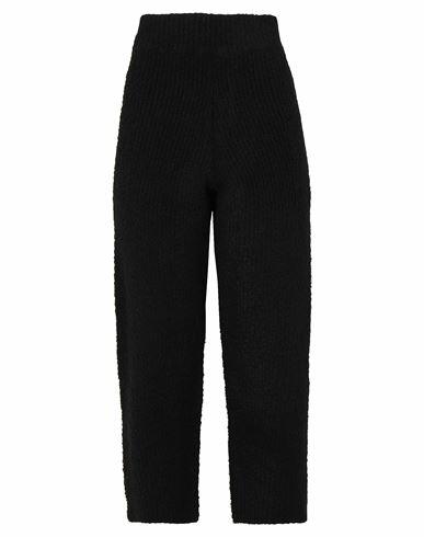 8 By Yoox Woman Pants Black Acrylic, Wool, Polyester Cover