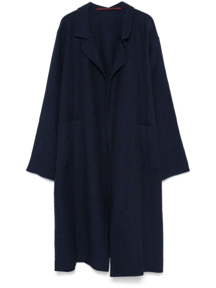 Daniela Gregis open-front coat - Blue Cover