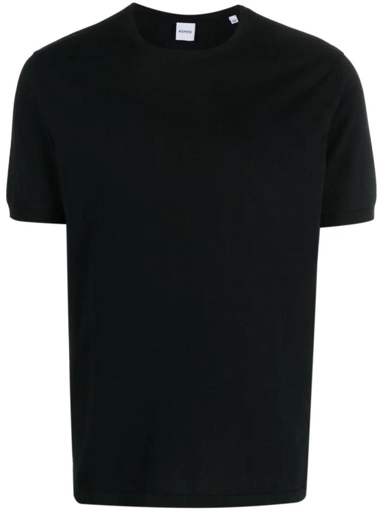 ASPESI slim fit T-shirt - Black Cover