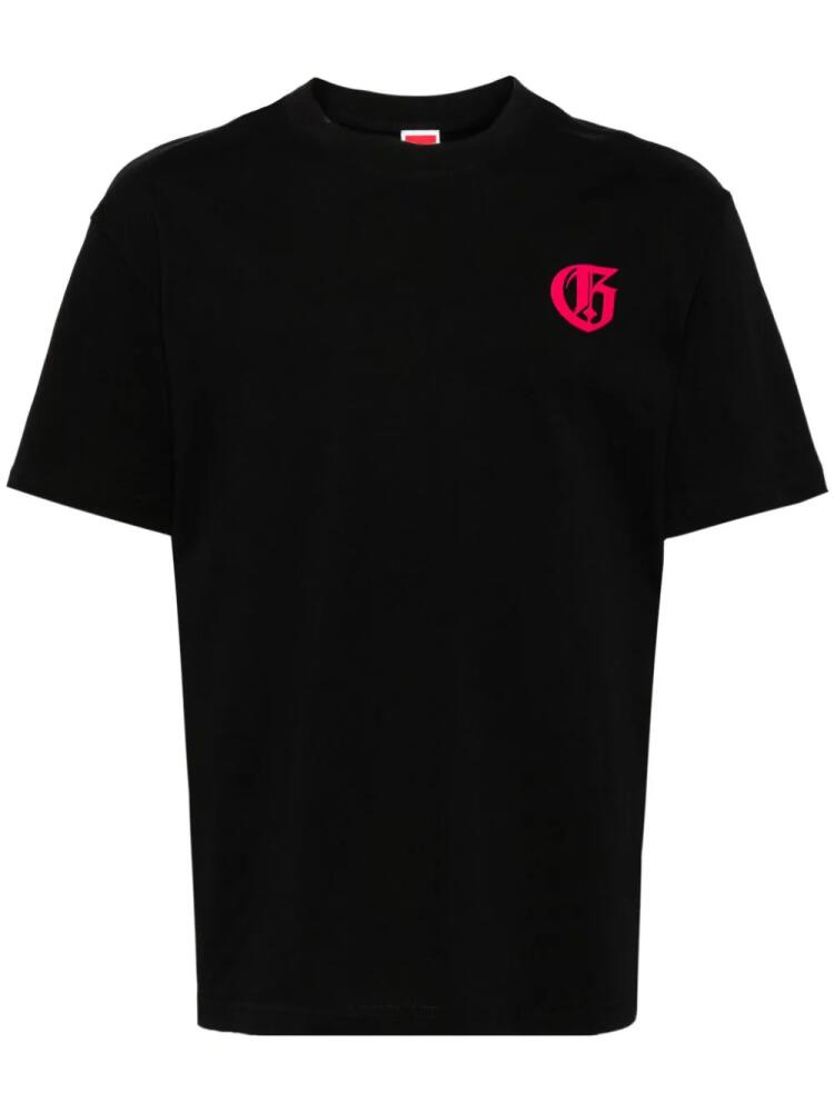 Ground Zero logo-print cotton T-shirt - Black Cover