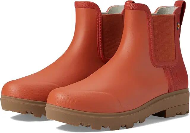 Bogs Holly Chelsea (Burnt Orange 1) Women's Boots Cover