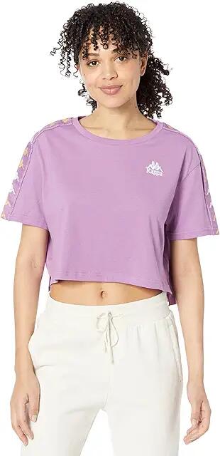 Kappa 222 Banda Solok (Violet Lavender/Yellow Light/Bright White) Women's Clothing Cover