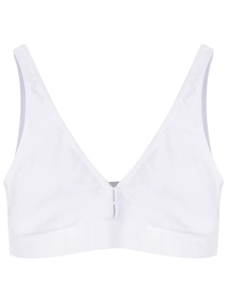 Lygia & Nanny Life V-neck sports bra - White Cover