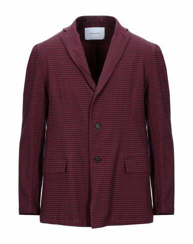 Aglini Man Blazer Red Cotton, Elastane Cover