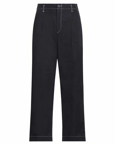 Maison Kitsuné Man Pants Black Cotton Cover