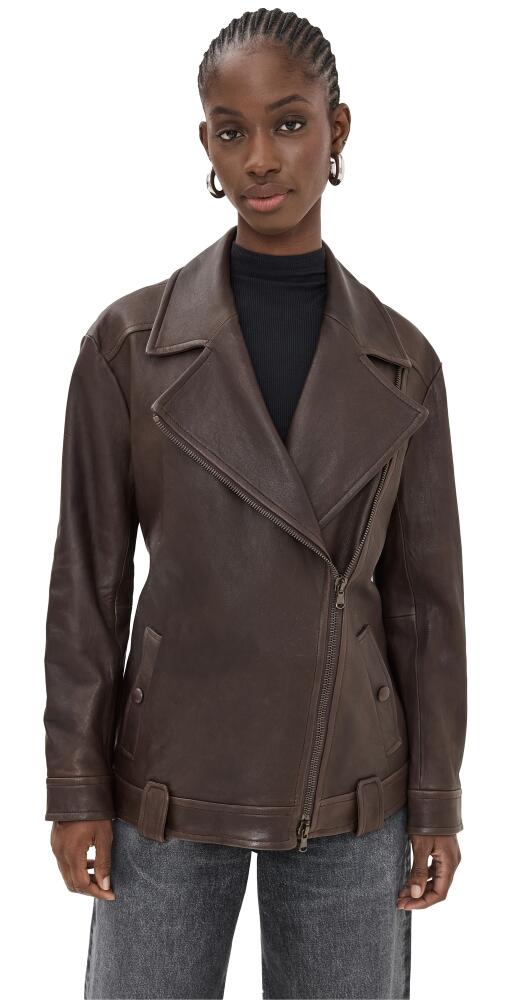 Veronica Beard Thandie Dickey Coat Dark Chocolate Cover