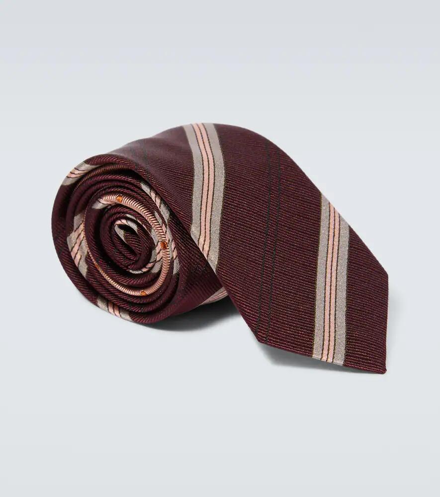 Dries Van Noten Silk satin tie Cover