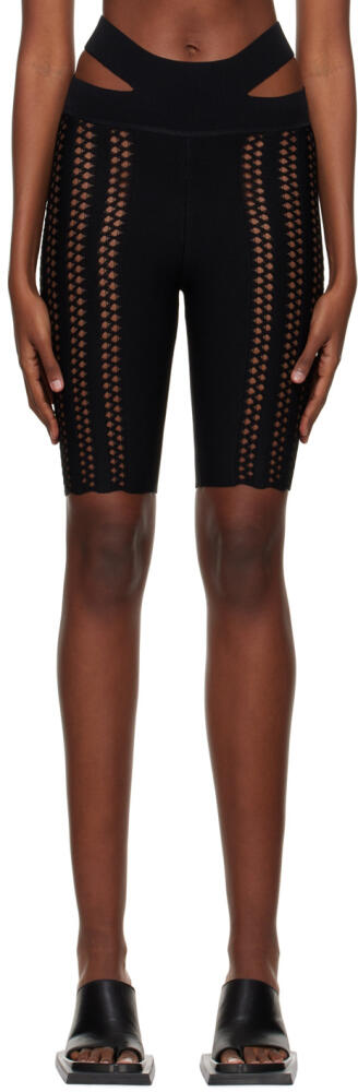 Dion Lee Black Column Shorts Cover