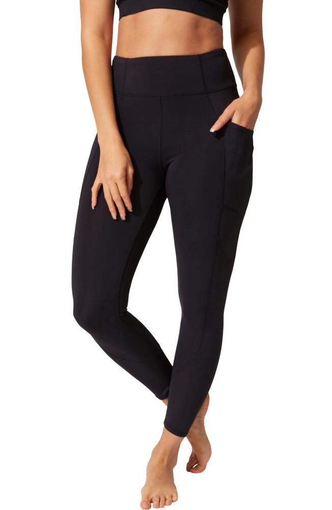 Threads 4 Thought Rita High Waist Pocket Leggings in Jet Black Cover