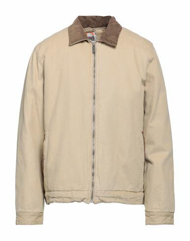 Deus Ex Machina Man Jacket Beige Cotton Cover