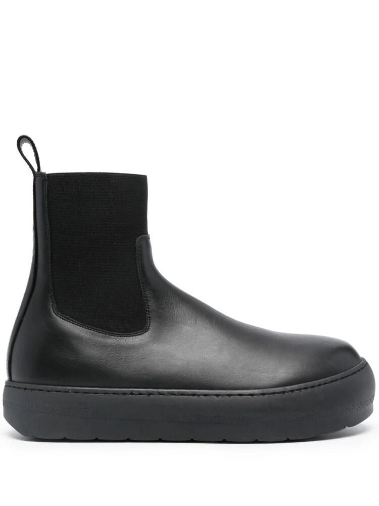 Sunnei Dreamy leather ankle boots - Black Cover