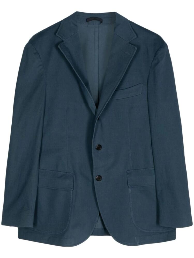 Man On The Boon. single-breasted blazer - Blue Cover