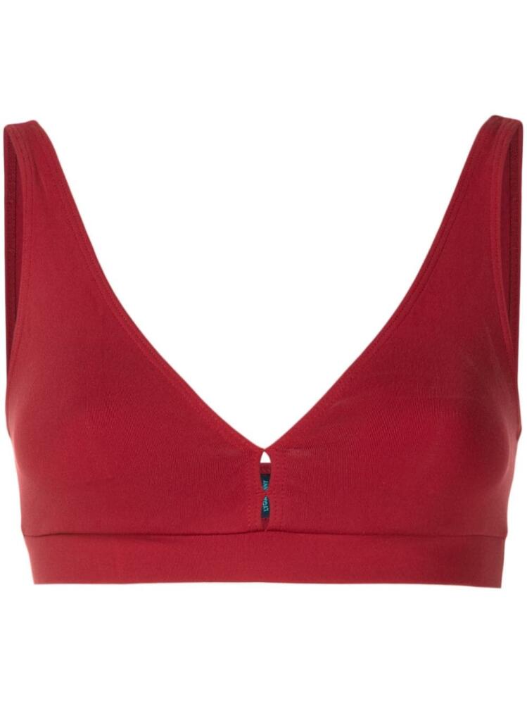 Lygia & Nanny Life V-neck sports bra - Red Cover