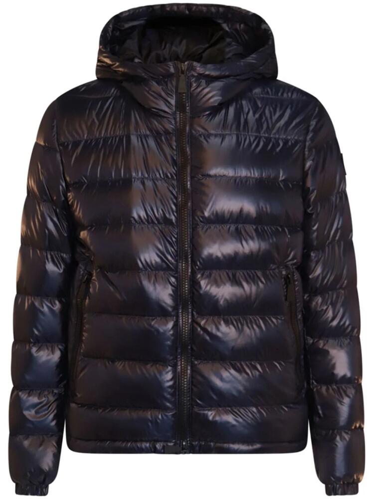 Add padded hooded jacket - Blue Cover