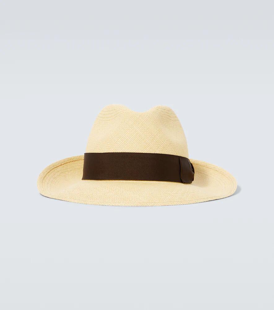 Borsalino Amedeo straw Panama hat Cover