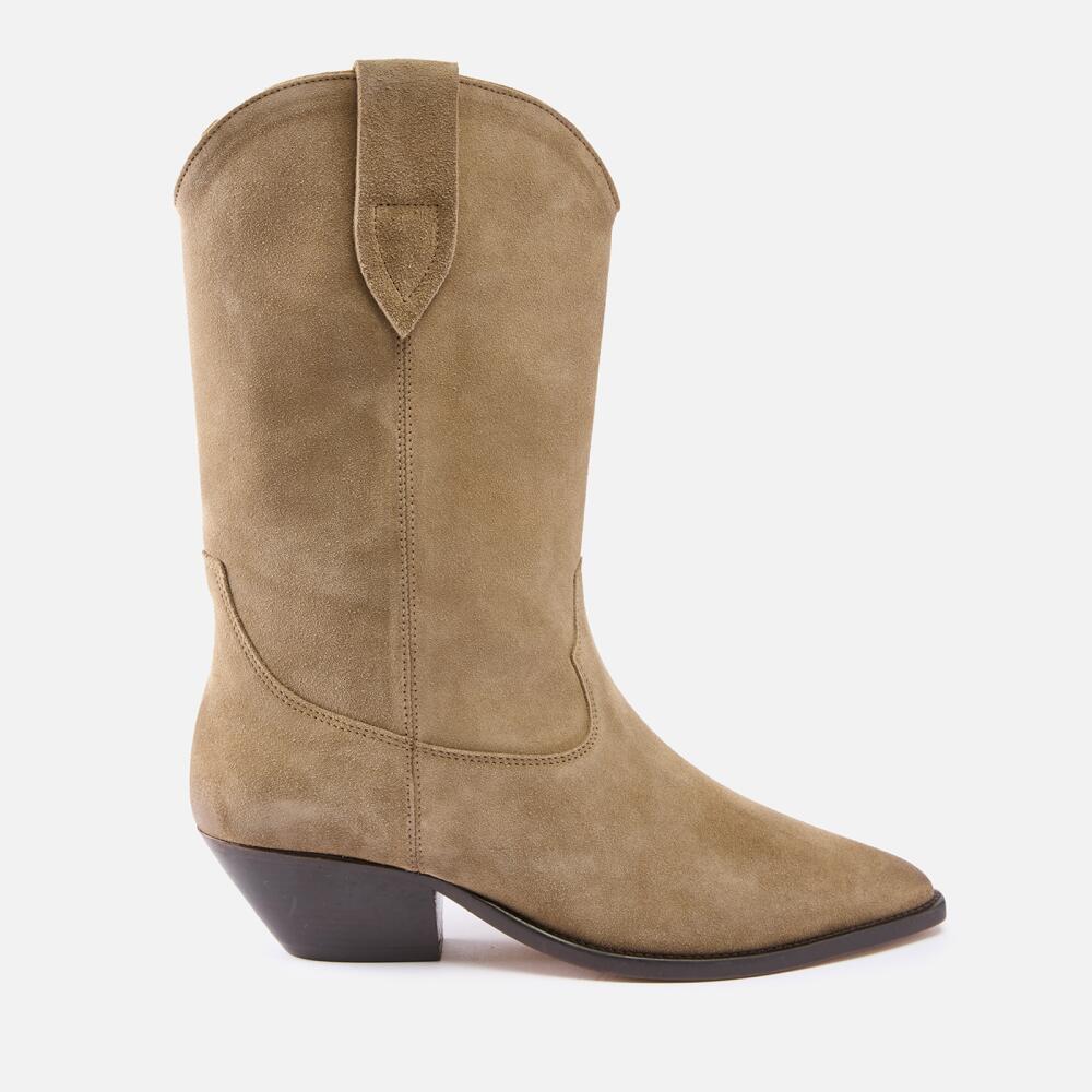 Isabel Marant Women's Duerto Suede Western Boots Cover