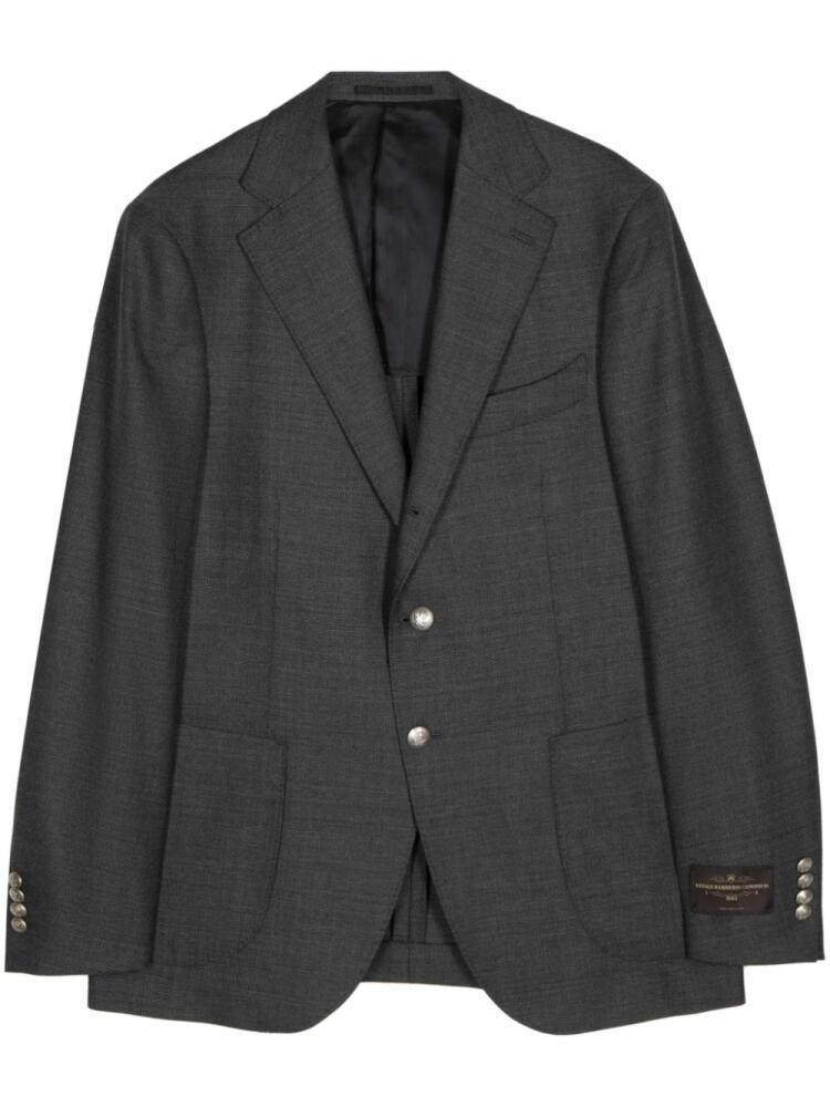 Man On The Boon. wool single-breasted blazer - Grey Cover