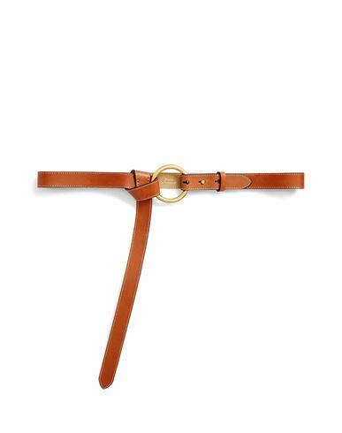 Polo Ralph Lauren Woman Belt Tan Cow leather Cover