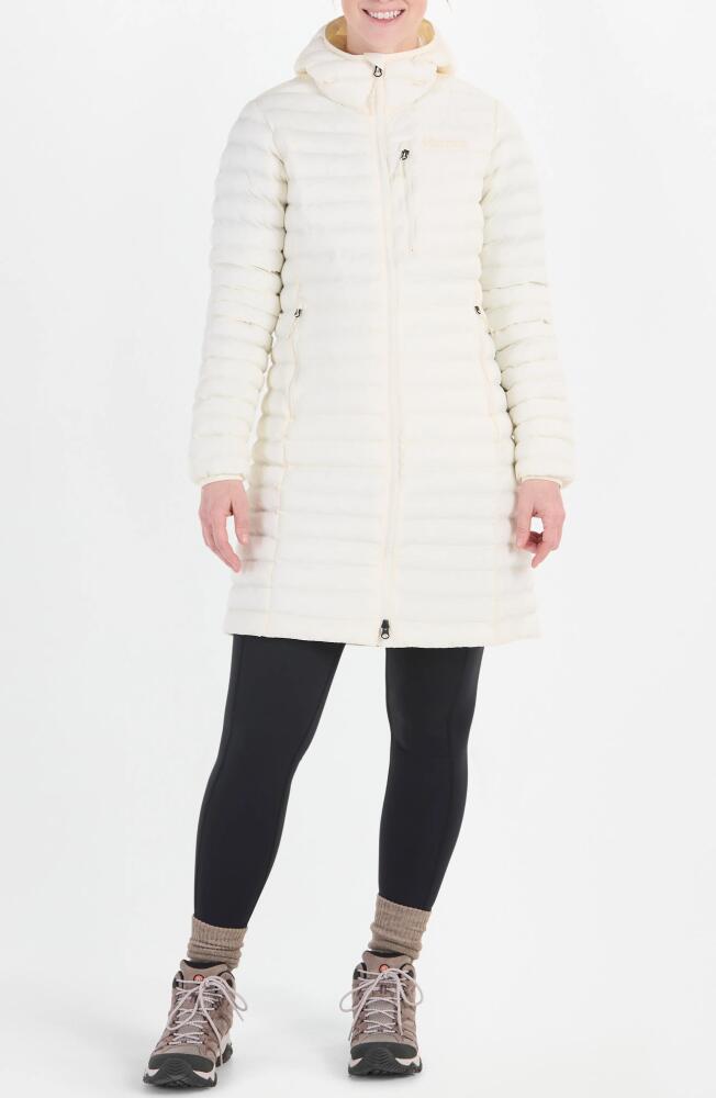 Marmot Echo Featherless Hooded Coat in Papyrus Cover