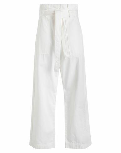 Karl Lagerfeld Woman Jeans White Cotton Cover