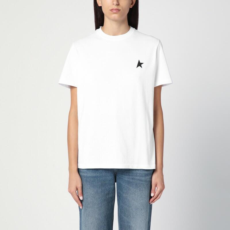 Golden Goose Star white crew-neck T-shirt Cover