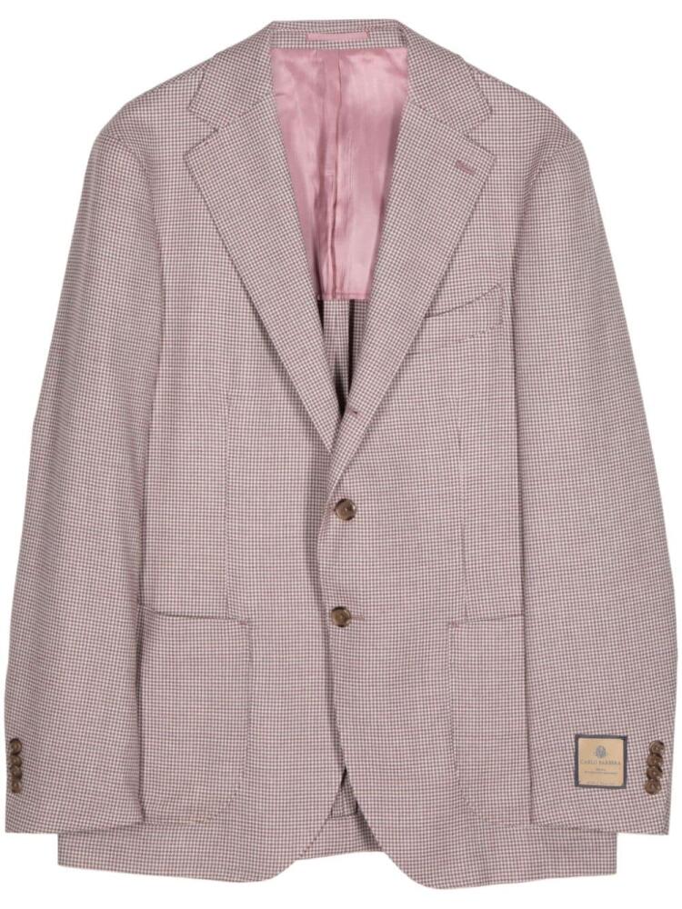 Man On The Boon. Easy Puppy Tooth blazer - Pink Cover