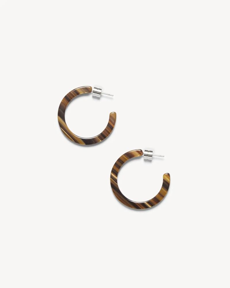 MACHETE Mini Hoops in Tiger's Eye Cover