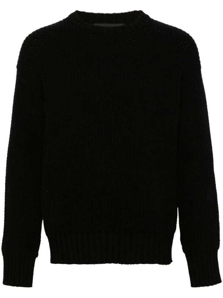 Alanui Finest drop-shoulder jumper - Black Cover