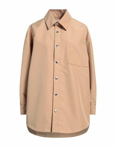 Khrisjoy Woman Shirt Camel Polyester Cover