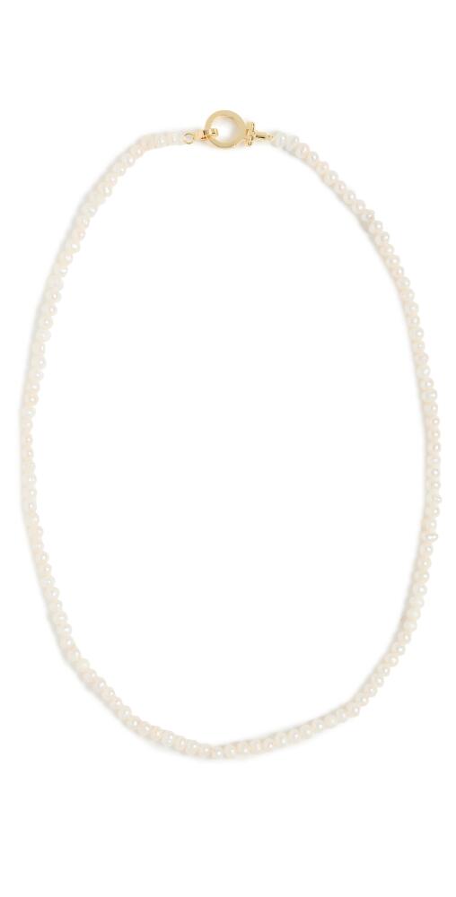 Gorjana Parker Pearl Necklace Gold Cover