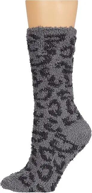 Barefoot Dreams Cozychic Barefoot In The Wild Sock (Grpahite/Carbon) Women's No Show Socks Shoes Cover