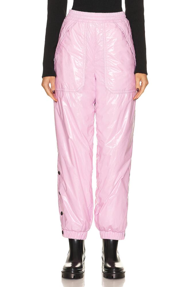 Moncler Grenoble Tapered Pant in Pink Cover