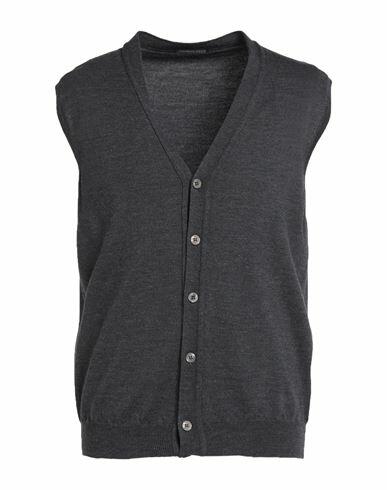 Thomas Reed Man Cardigan Lead Merino Wool Cover