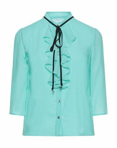 Patrizia Pepe Woman Shirt Light green Polyester Cover