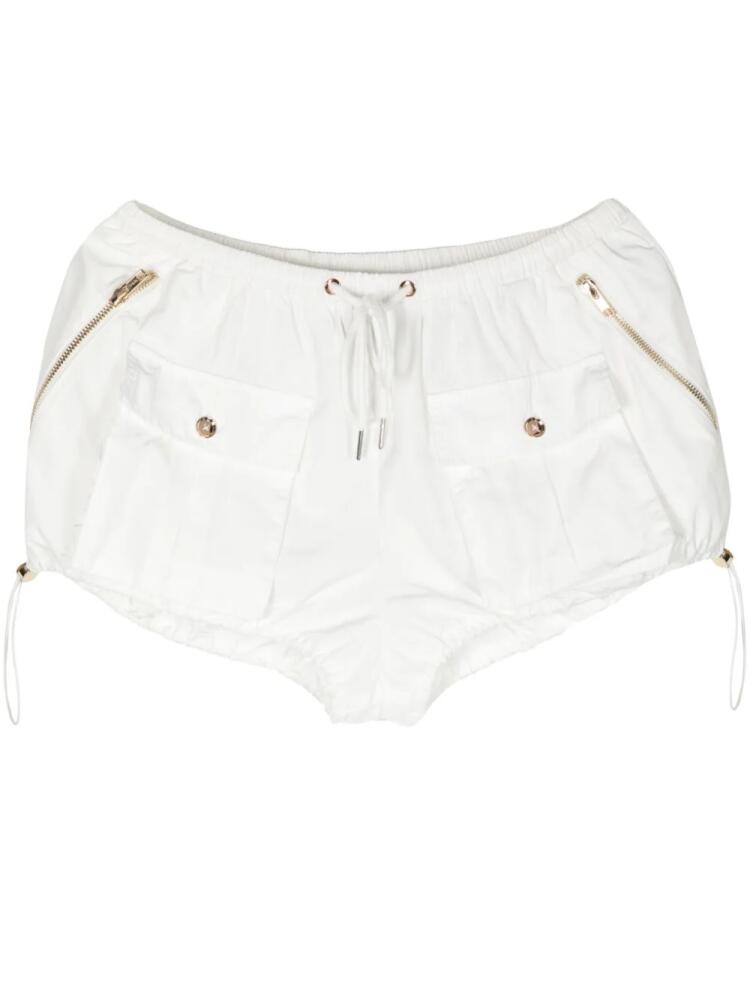 Cynthia Rowley cargo-pocket bloomer shorts - White Cover