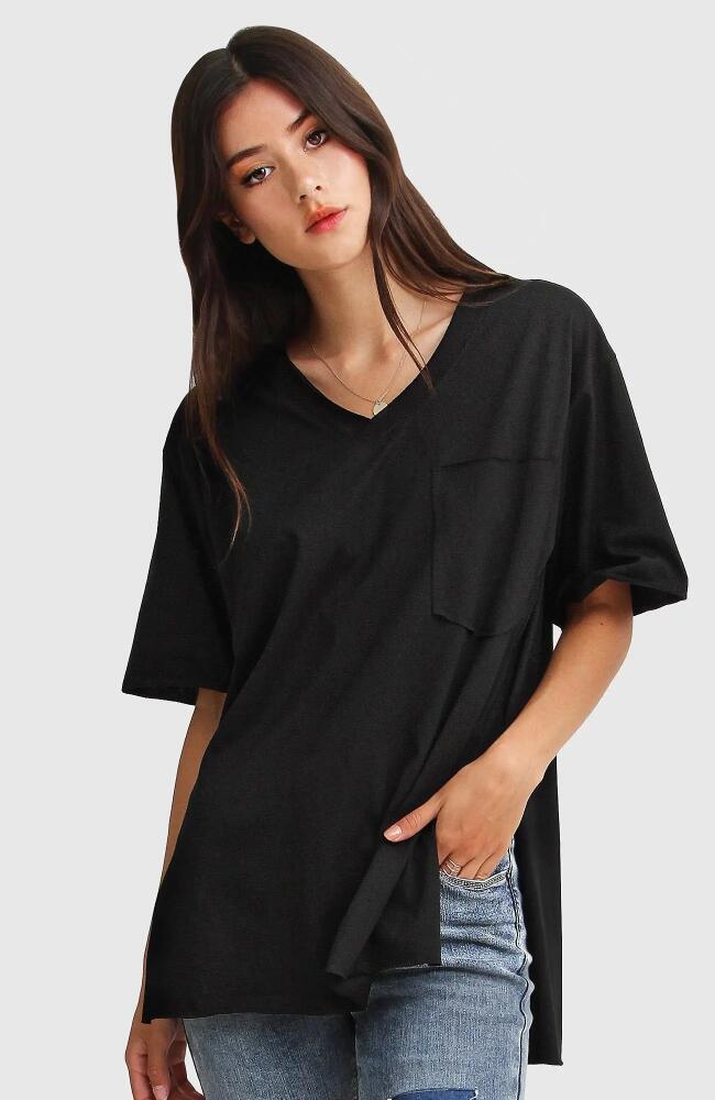 Belle & Bloom Brave Soul Oversized T-Shirt in Black Cover