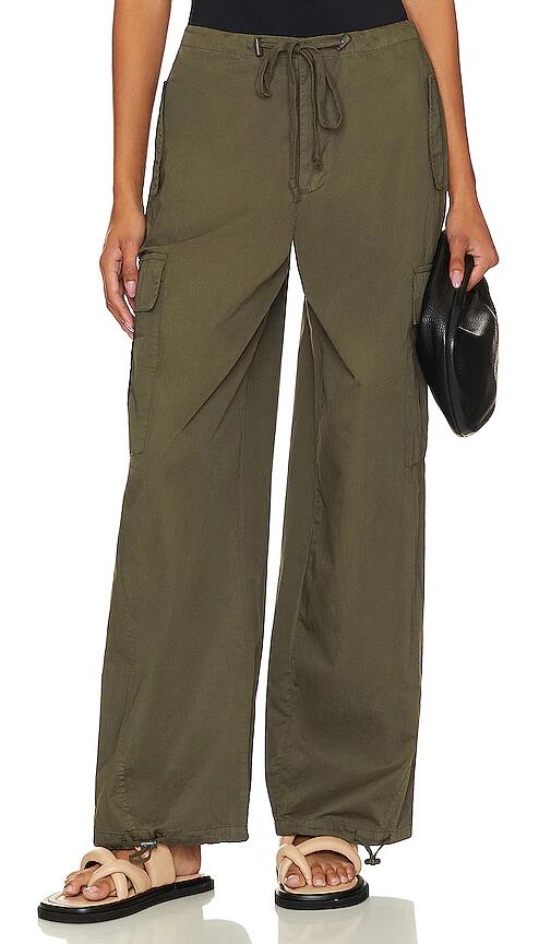 Good American Parachute Pant in Olive Cover