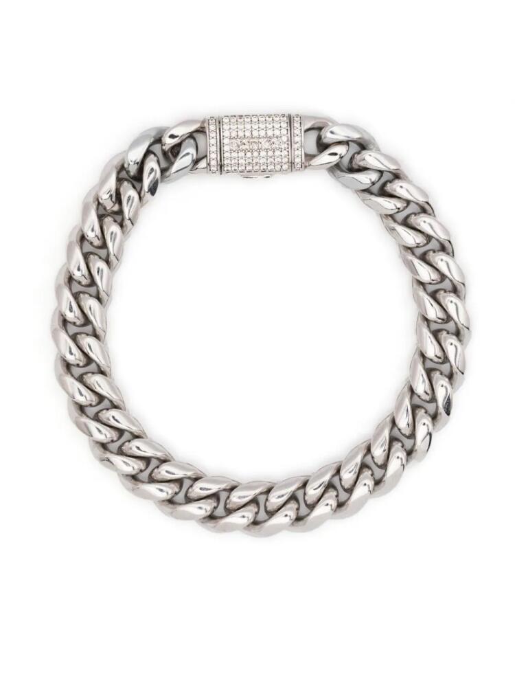 DARKAI chain-link gold-plated bracelet - Silver Cover