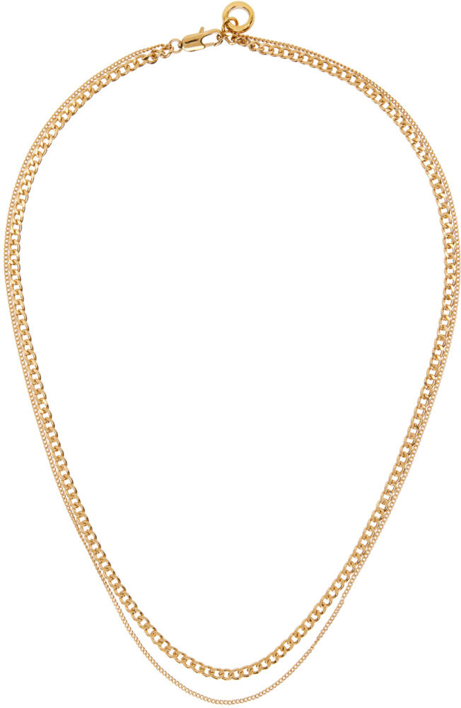 A.P.C. Gold Minimal Necklace Cover