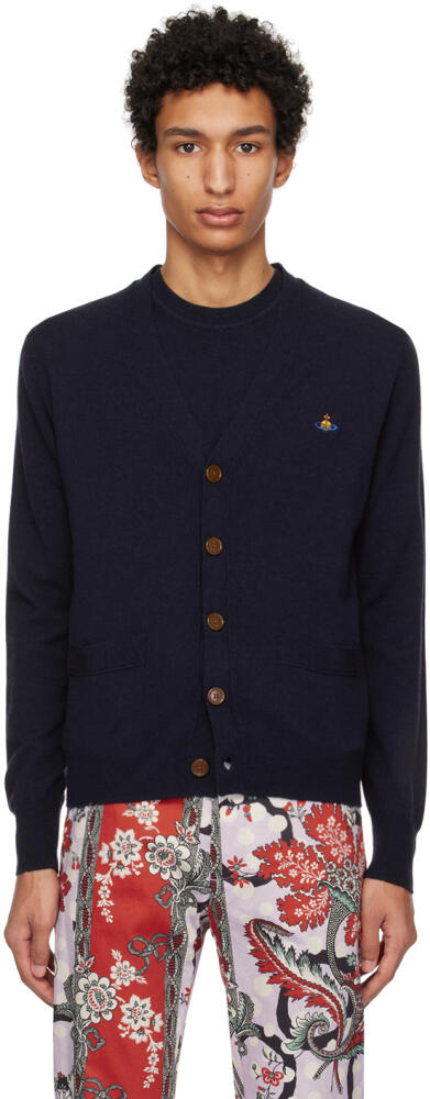 Vivienne Westwood Navy Man Cardigan Cover