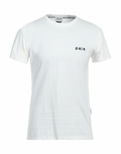 Berna Man T-shirt White Cotton Cover