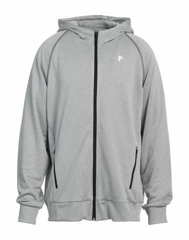 Fila Man Sweatshirt Light grey Polyester Cover