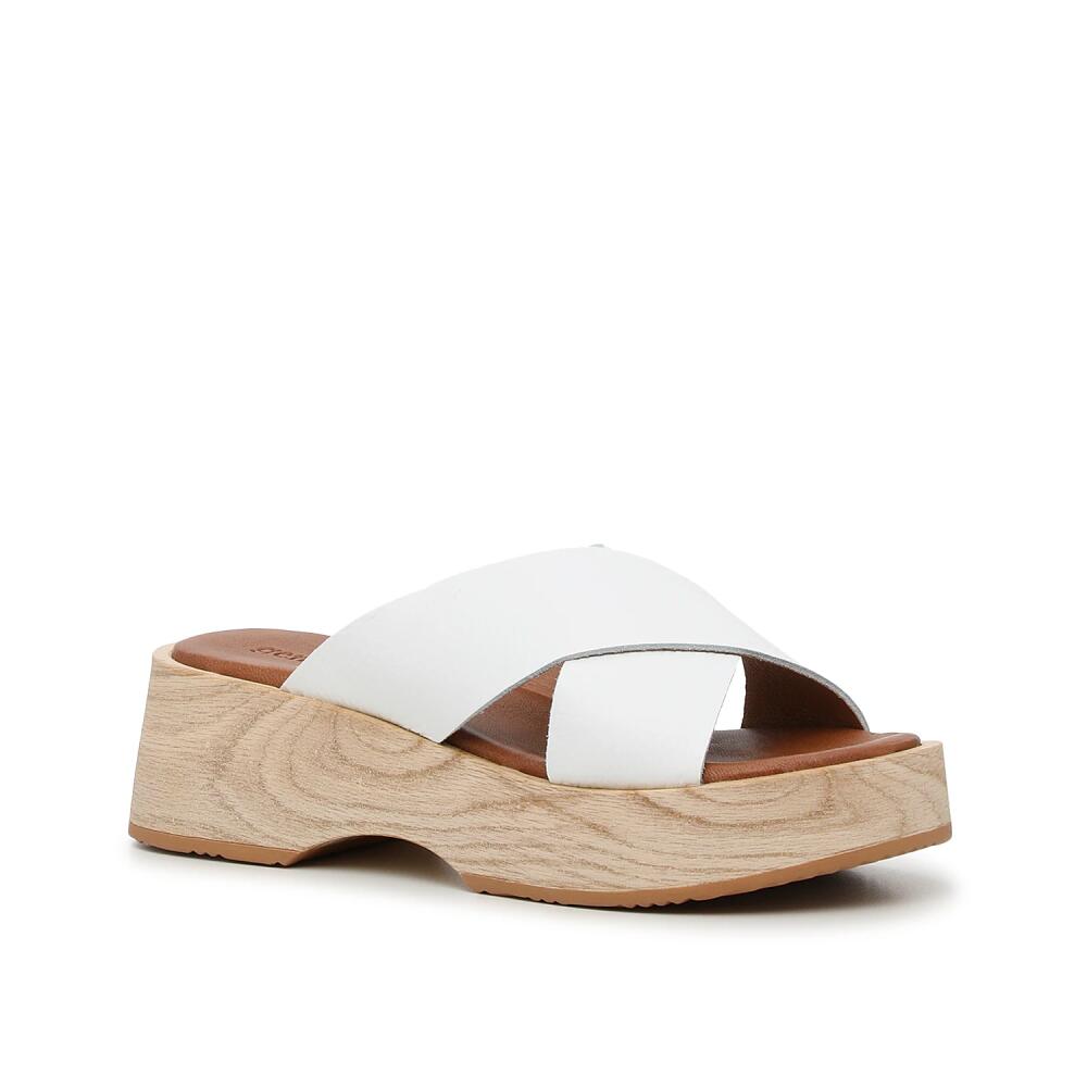 Gentle Souls Orion Platform Sandal | Women's | White Cover