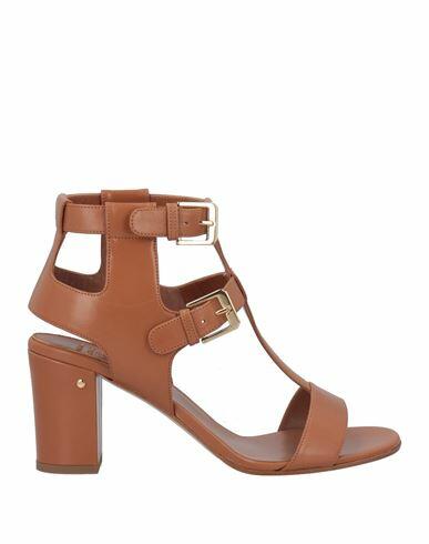 Laurence Dacade Woman Sandals Camel Calfskin Cover