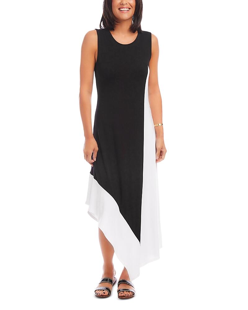 Karen Kane Asymmetric Hem Maxi Dress Cover