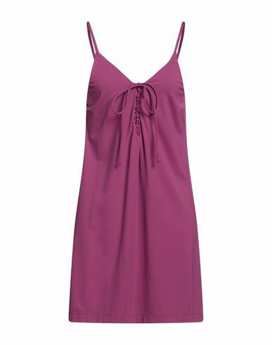 Fisico Woman Mini dress Mauve Polyamide, Elastane Cover