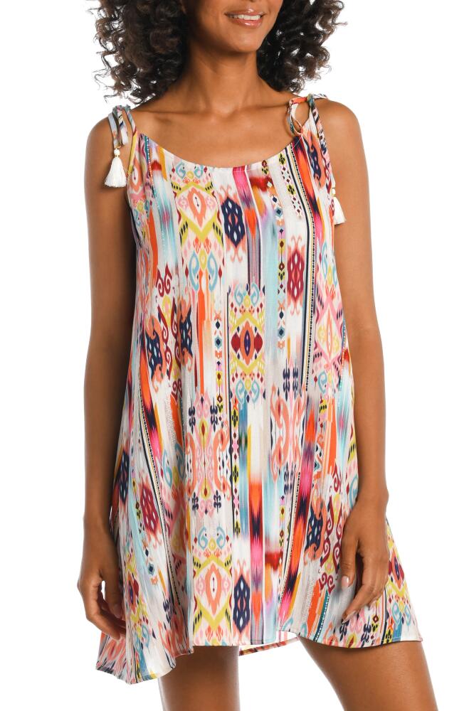 La Blanca Desert Cover-Up Tank Dress in Multi Cover