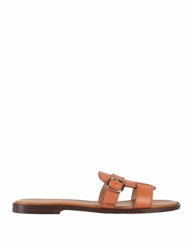 Doucal's Woman Sandals Tan Leather Cover