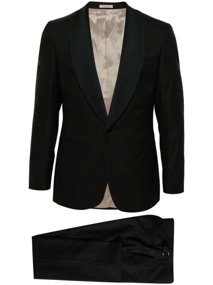 FURSAC virgin wool single-breasted suit - Black Cover