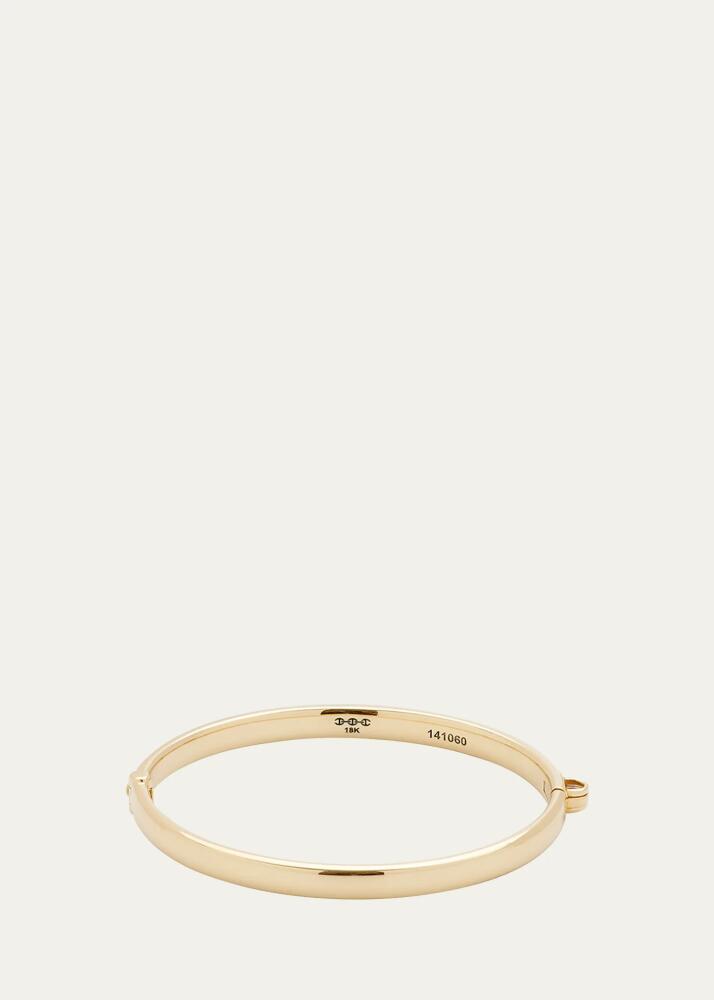 Hoorsenbuhs 18K Yellow Gold Tri-Link Bangle Bracelet, 6mm Cover